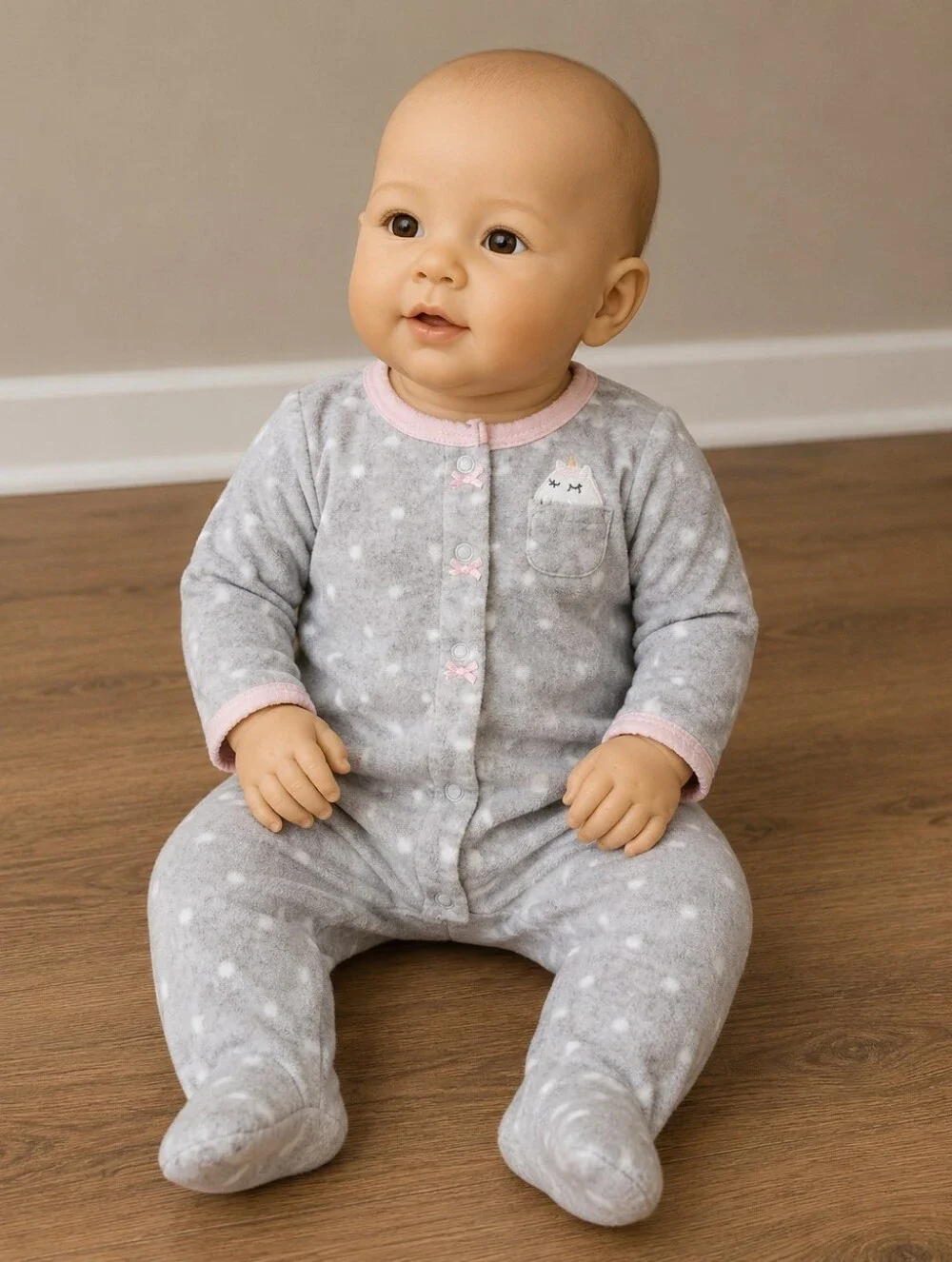 3m Carter's Fleece Unicorn Sleeper